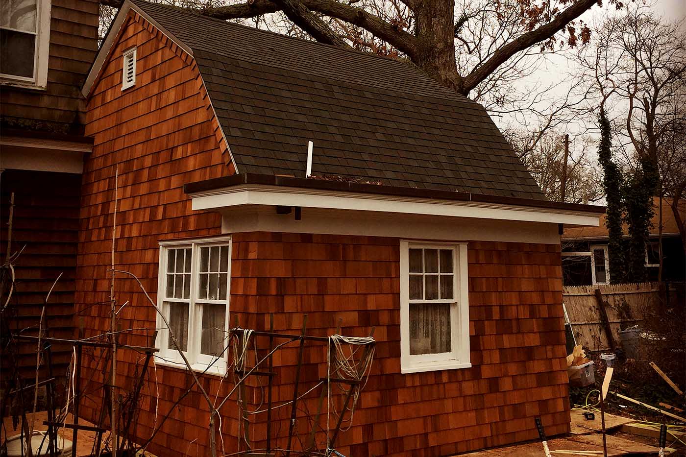 White Whale Construction finished siding