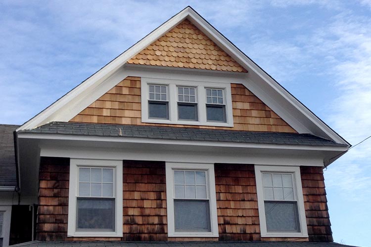 White Whale Construction finished siding